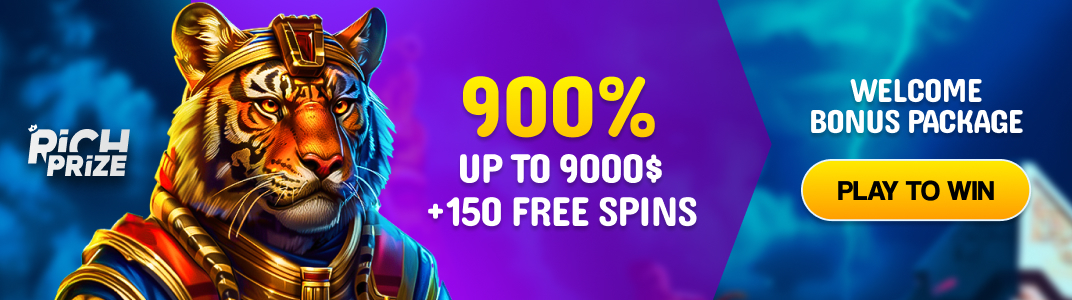 get 900 percent bonus at rich prize casino